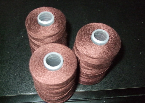 100% Spun Polyester 20s Leather Sewing Thread , Abrasion Resistant