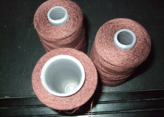 100% Spun Polyester 20s Leather Sewing Thread , Abrasion Resistant