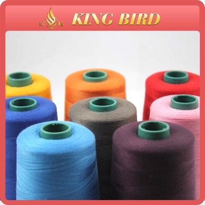 5000yds industrial hizo girar el hilo de coser del poliéster para los pantalones