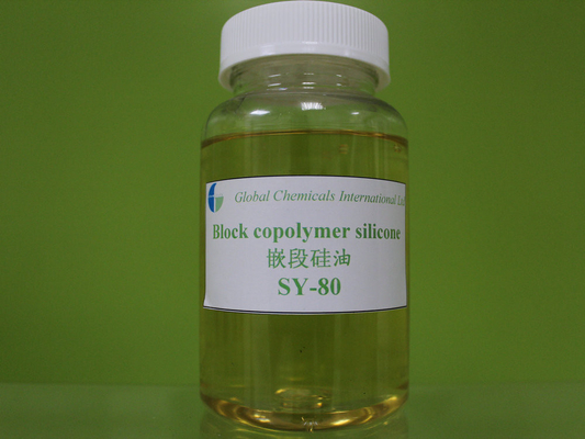 Aceite de silicones amino catiónico del bloque para el algodón o el nilón de ablandamiento del poliéster